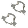 2 Pezzi Portalampada Kit Full LED H7 Universale