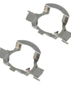 2 Pezzi Portalampada Kit Full LED H7 Universale