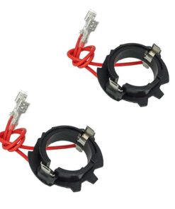 2 Portalampada H7 LED Xenon Compatibile con VW Golf IV V Jetta Spina 2 Fili 23mm