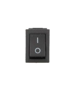 4 PZ Interruttore Pulsante Bilanciere Quadrato Bipolare 12V Push Button 2 Pin Auto Barca Foro 12x19mm