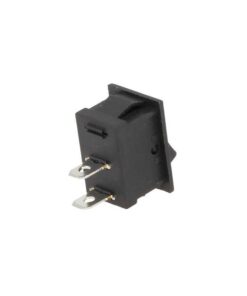 4 PZ Interruttore Pulsante Bilanciere Quadrato Bipolare 12V Push Button 2 Pin Auto Barca Foro 12x19mm