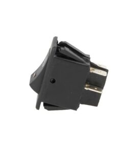 Alternative view of 4 PZ Interruttore Bilanciere Quadrato On Off Push Button 4 Pin con Led Spia Rosso 12V Auto Barca Foro 20x28mm