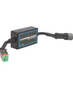 Filtro Resistenza Per Led Work Bar Light Warning Canceller 300W 12V Con Connettore DT