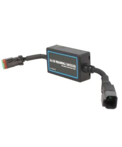 Filtro Resistenza Per Led Work Bar Light Warning Canceller 300W 12V Con Connettore DT