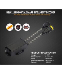 Led Warning Canceller H8 H11 H9 12V Filtro Resistenza Cancella Errore Kit Full Led