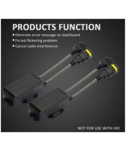 Led Warning Canceller H8 H11 H9 12V Filtro Resistenza Cancella Errore Kit Full Led