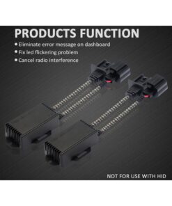 Led Warning Canceller H13 12V Filtro Resistenza Cancella Errore Kit Full Led