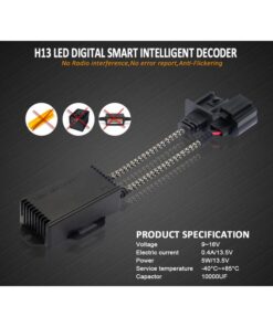 Led Warning Canceller H13 12V Filtro Resistenza Cancella Errore Kit Full Led