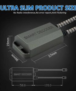 Alternative view of Led Warning Canceller H1 H3 12V Filtro Resistenza Cancella Errore Kit Full Led