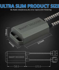 Alternative view of Led Warning Canceller H8 H11 12V Filtro Resistenza Cancella Errore Kit Full Led