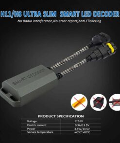 Led Warning Canceller H8 H11 12V Filtro Resistenza Cancella Errore Kit Full Led