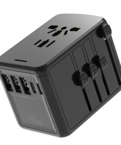 Adattatore Viaggio USB C USB A 35W Ricarica Veloce Quick Charger