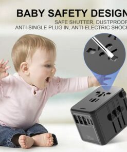 Alternative view of Adattatore Viaggio USB C USB A 35W Ricarica Veloce Quick Charger