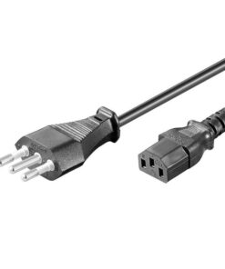 Cavo Alimentazione PC C13F Con Spina Italiana 3 Poli Lunga 1,5 Metri