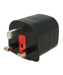 Alternative view of 2 PZ Adattatori Presa Spina da UK a EU con Fusibile 13A Max 3120W