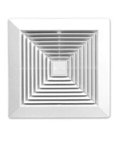 Ventola Aspirazione Bagno,Aspiratore Da Muro o Soffitto Grande 250X250mm Foro 200X200mm Profondità 150mm 25W 230V 50Hz 150m³/h 35dB