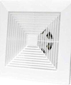 Alternative view of Ventola Aspirazione Bagno,Aspiratore Da Muro o Soffitto Grande 250X250mm Foro 200X200mm Profondità 150mm 25W 230V 50Hz 150m³/h 35dB