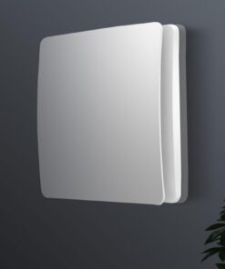 Ventola Aspirazione Bagno,Aspiratore Da Muro o Soffitto Con Coperchio 212X208mm Foro 150mm Profondità 70mm 25W 230V 50Hz 155m³/h 35dB