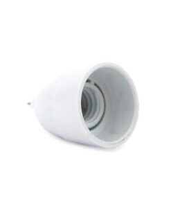 Alternative view of 2 PZ Convertitore Adattatore Portalampada Per Lampada Attacco Da G9 A E14