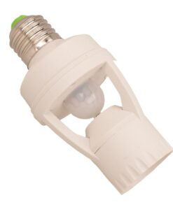 Alternative view of Portalampada E27 Con Sensore PIR Movimento e Crepuscolare Timer 360 Gradi