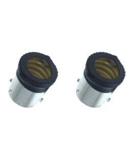 2 PZ Convertitore Adattatore Portalampada Per Lampada Led Attacco Da BA15S A E14