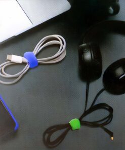 Fascette Regolabili e Riutilizzabili in Nylon, 6 Pezzi Multicolore 2x18.4cm