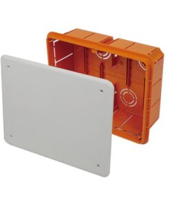 Cassetta Di Derivazione Da Incasso Muro IP40 Con Coperchio e Viti 294X152X70mm