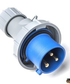 Spina Industriale CEE 3 Poli 16A 6H 220-250V 2P+T IP67