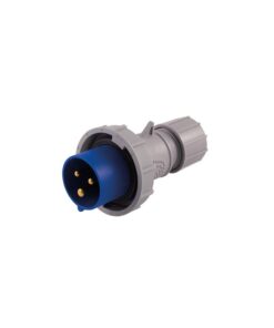 Alternative view of Spina Industriale CEE 3 Poli 16A 6H 220-250V 2P+T IP67