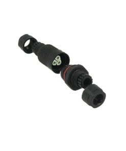 Connettore Manicotto di Collegamento IP68 3 Poli Modello Plug Play Maschio Femmina Piu Facile Max 2,5mmq