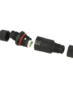 Connettore Manicotto di Collegamento IP68 3 Poli Modello Plug Play Maschio Femmina Piu Facile Max 2,5mmq