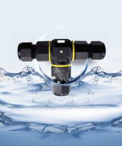 Connettore Manicotto di Collegamento IP68 Forma T Cavo Raccordo Impermeabile 3 Poli Max Sezione 1,5mmq