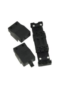 Connettore Innesto Con Pressacavo Montaggio Su Cavo 3 Pin Collegabile Maschio e Femmina Pluggable IP30