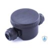 Scatola di Derivazione Con 2 Terminali Con Cavo Sezione 5-9mm Colore Nero Impermeabile IP66 Incluso Mammut 3 Poli SKU-5987