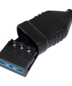 Presa Antischiacciamento 2P+T In PVC Bipasso 10/16A 250V Nero