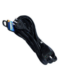 Alternative view of Prolunga Lineare Colore Nero 10M 3X1.0mm Spina Italiana 16A Presa Bipasso 10/16A Max 3500W