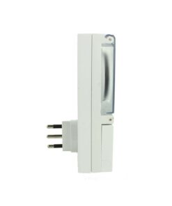 Temporizzatore Esterno IP44 Timer Meccanico Regolabile 24 Ore Con Spina 16A Presa Bipasso 10/16A Max 3500W