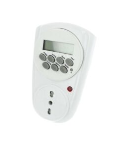 Timer Digitale Presa Elettrica Settimanale Con Spina 16A Presa Bipasso 10/16A Max 3680W