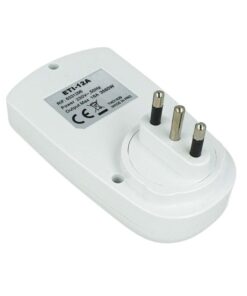 Timer Digitale Presa Elettrica Settimanale Con Spina 16A Presa Bipasso 10/16A Max 3680W