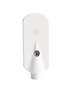 Spina Elettrica Piatta Salvaspazio Laterale 2P+T 10A 25V Max 1500W Spina Piccola 10A Bianco