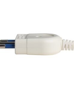 Spina Elettrica 2P+T 16A 250V Max 1500W Bianco