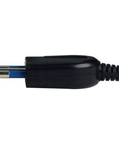 Spina Elettrica 2P+T 16A 250V Max 1500W Nero