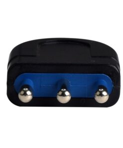 Spina Elettrica 2P+T 16A 250V Max 1500W Nero