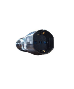 Presa Schuko Volante Femmina Multistandard P11/17 10/16A 250v 2P+T Max 1500W Nera