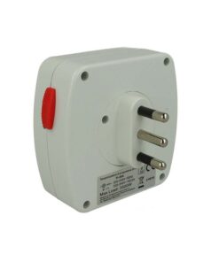 Timer Presa Elettrica Regolabile 24 Ore Con Spina 16A Presa Bipasso 10/16A Max 3500W Dimensione Compatto