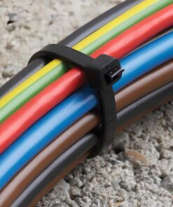 50 Pezzi Fascette Stringicavo Bianco 4,5 X 200MM