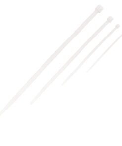 50 Pezzi Fascette Stringicavo Bianco 3,6 X 140 MM