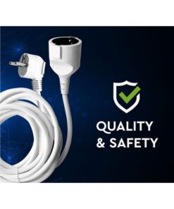 Alternative view of Prolunga Lineare Elettrica Con Spina 16A Presa 16A Schuko Cavo Lunga 10 Metri SKU-8780