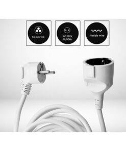 Prolunga Lineare Elettrica Con Spina 16A Presa 16A Schuko Cavo Lunga 10 Metri SKU-8780