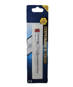 Alternative view of Cacciavite Cercafase 100–500V AC Punta 3mm Lunghezza 130mm con Indicatore al Neon, Impugnatura Isolata Trasparente, Tester di Tensione